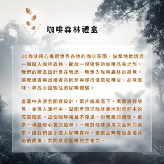 咖啡森林濾泡禮盒-二十個莊園綜合x2盒 (10gx20包/盒.共40包.附提袋及卡片.含巴拿馬藝妓)中秋禮盒;中秋送禮