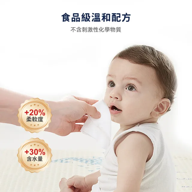 【Aiwibi 愛薇彼】EDI純水嬰兒濕紙巾 80抽x12包 箱購(敏感肌適用 無味加厚款 口手適用)