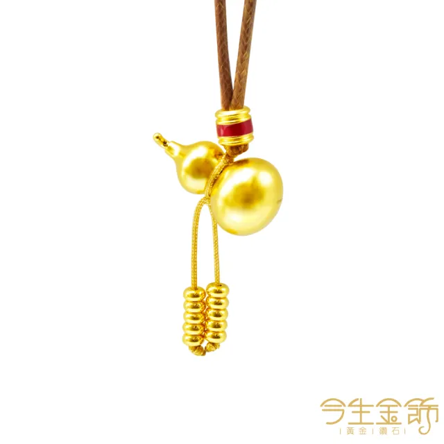 【今生金飾】5D古法墜鍊-福祿安康(小)