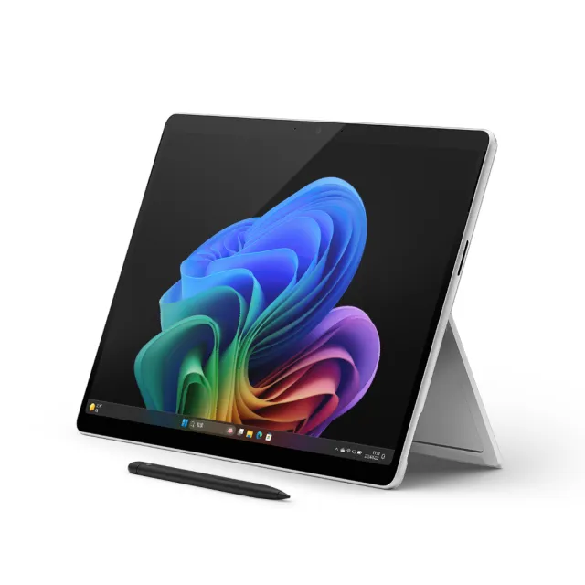 【Microsoft 微軟】鍵盤蓋+筆+365個人組★Surface Pro-13吋觸控AI筆電-白金(第11版/X Plus/16G/256G/W11)