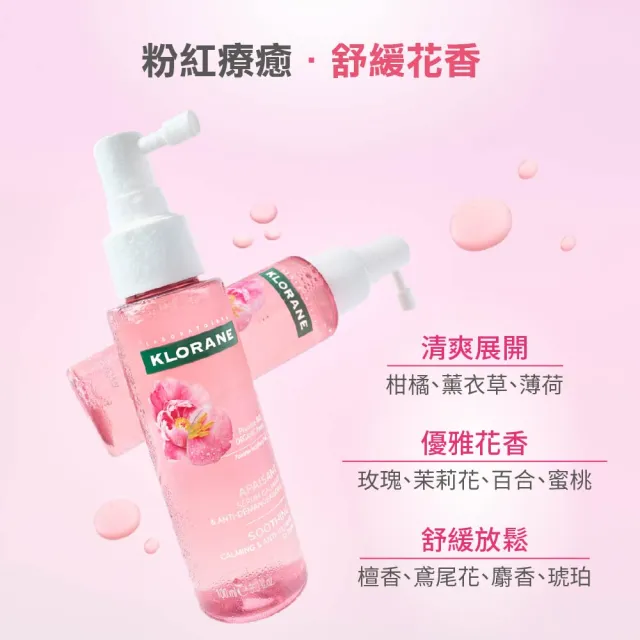 【KLORANE 蔻蘿蘭】官方直營 SOS頭皮舒敏精華液100ml*2入組(新包裝)