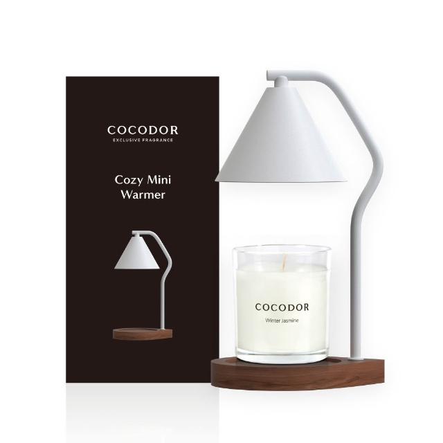 【COCODOR】可調光暖心木座融燭燈+香氛蠟燭170g(多款任選/融蠟燈/官方直營)