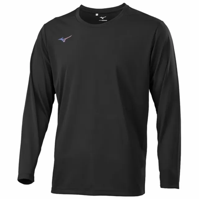 【MIZUNO 美津濃】長袖上衣 男 吸濕排汗 抗UV 黑 32TAD53309(其他規格)