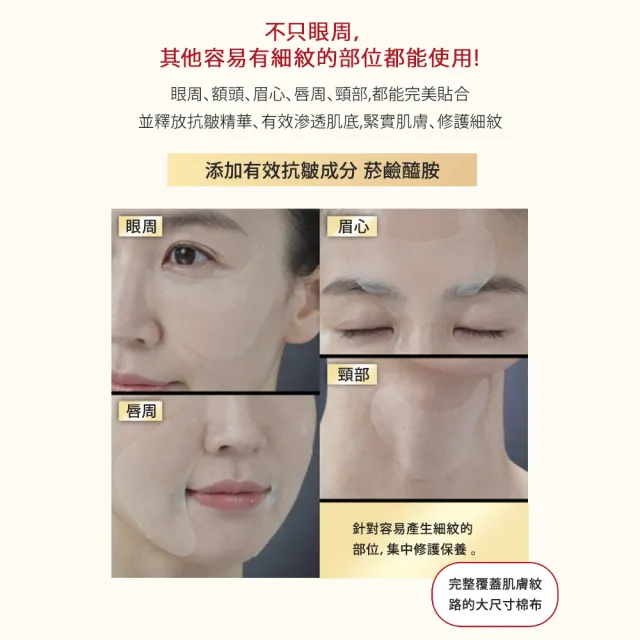 【KOSE 極上活妍】凍齡撫紋抗皺眼膜60枚入120ml(保濕眼膜/保濕精華液/修護面膜)