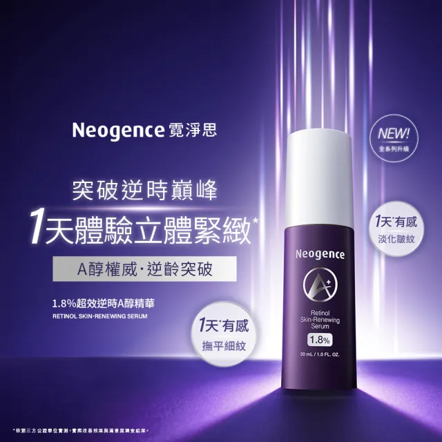 【Neogence 霓淨思】1.8%超效逆時A醇精華30ml