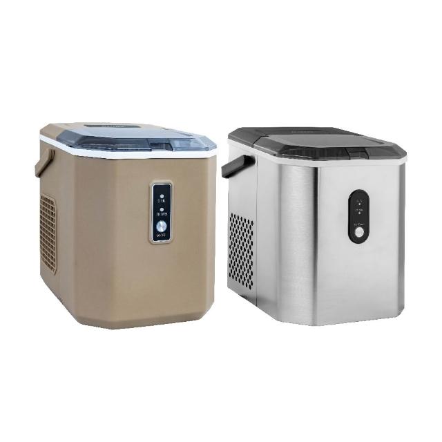 【SANSUI 山水】微電腦全自動製冰機 送收納袋(SI-Q5S/SI-M6D)急速製冰/露營/戶外/調酒/99購物節