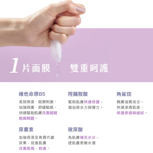 【ampm 牛爾】雙星超值組★買2送1★10%神經醯胺精華30mlx2入+送神經醯胺穩膚面膜（1盒）(修護)