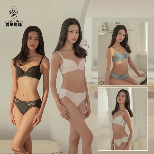 【曼黛瑪璉】4件組送50mo點-入門款包覆提托經典內衣 B-E 罩杯