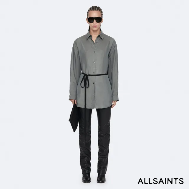 【ALLSAINTS】ILANA 長袖襯衫 W086PF(寬鬆版型)
