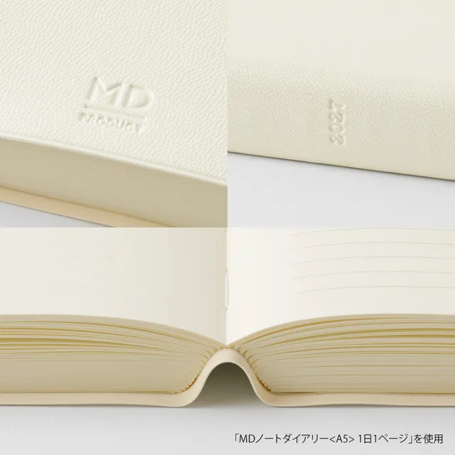 【MIDORI】MD NOTEBOOK 2027手帳日記(A6)一期一會
