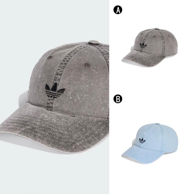 【adidas 愛迪達】運動帽 棒球帽 鴨舌帽 BASEBALL CAP 男女 A-KE0856 B-KE0855