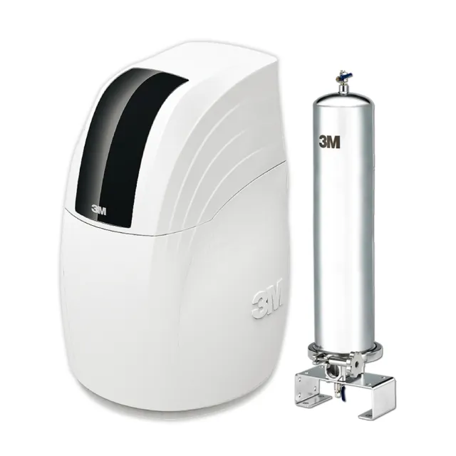 【3M】SFT-150全戶式軟水系統/軟水機+SS802不鏽鋼淨水器(全戶超值組/美國原裝進口閥頭/通過NSF認證)