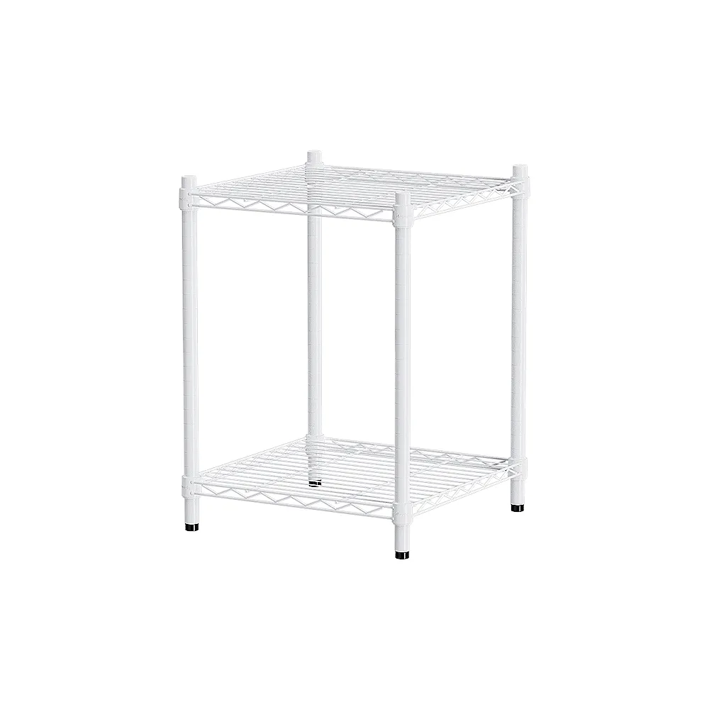 【dayneeds 日需百備】輕型 45x45x60公分烤漆二層架(鐵力士架/收納層架/鞋架/展示架/層架/鐵架)