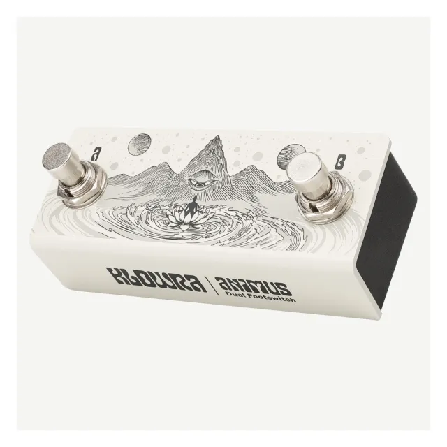 Klowra 電吉他效果器 Animus Dual Footswitch 雙鍵腳踏切換開關(原廠公司貨 商品保固有保障)