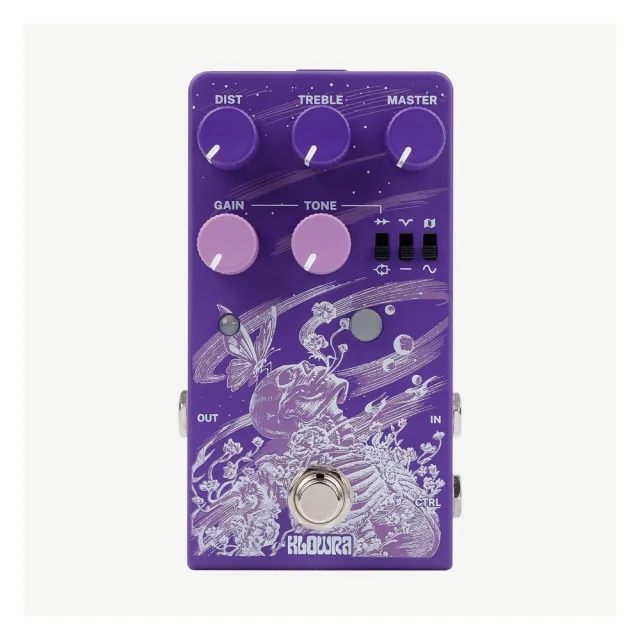 Klowra 電吉他效果器 Gnash Analog Distortion 類比破音效果器(原廠公司貨 商品保固有保障)