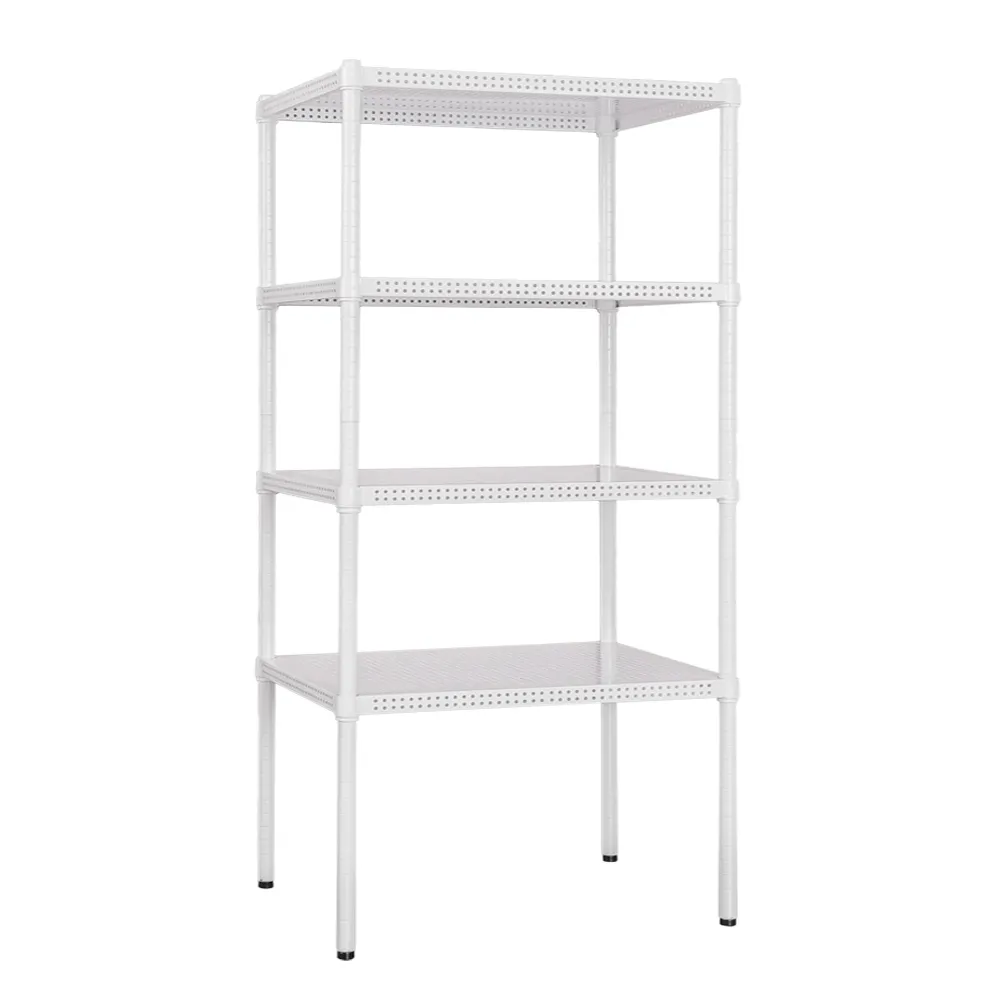 【dayneeds 日需百備】極致美學 90x35x180公分烤漆四層架(沖孔鐵架/收納層架/展示架/層架/鐵架)