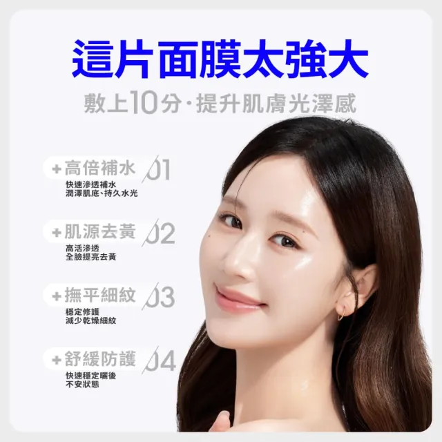 【SEXYLOOK 西西露】牛奶外泌體面膜4片/盒_任選(海茴香水光/積雪草保濕)