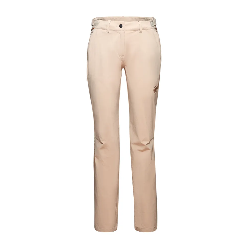【Mammut 長毛象官方直營】Runbold Pants W 耐磨彈性機能長褲 薩凡納褐 女款 #1022-01680