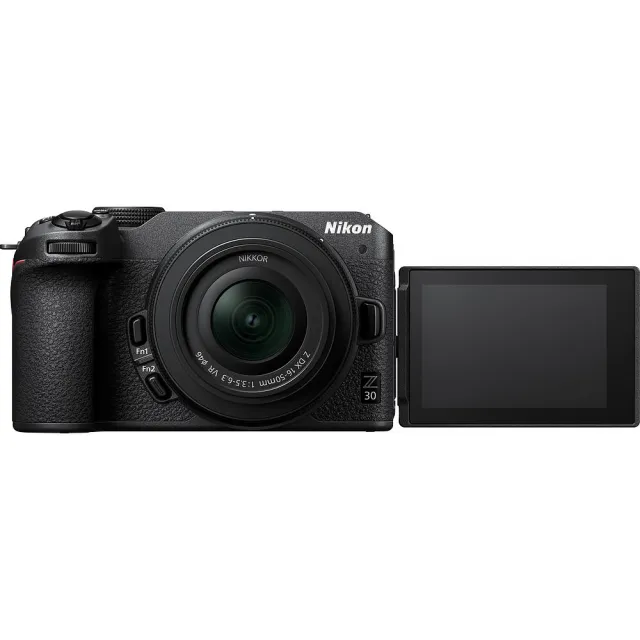 【Nikon 尼康】Z30 KIT 附 Z 16-50mm VR 變焦鏡組 (公司貨) APS-C 無反微單眼相機 直播 VLOG