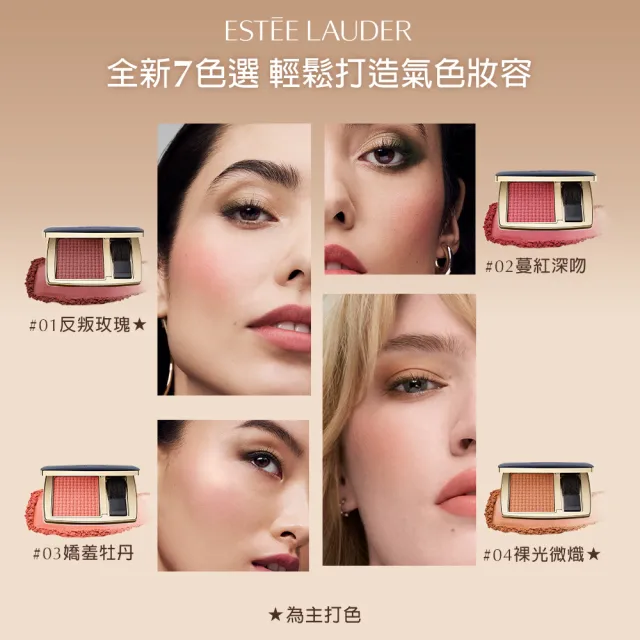 【Estee Lauder 雅詩蘭黛】絕對慾望持色柔焦腮紅7g