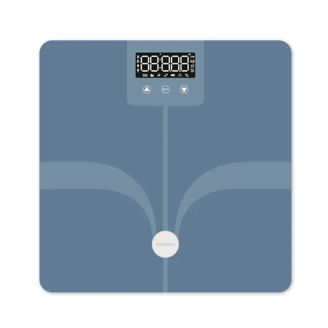 【medisana】藍牙24合1體脂計 BS 340 connect(體重計/體脂秤/體重機/APP監測/四點式/復健科醫師推薦)