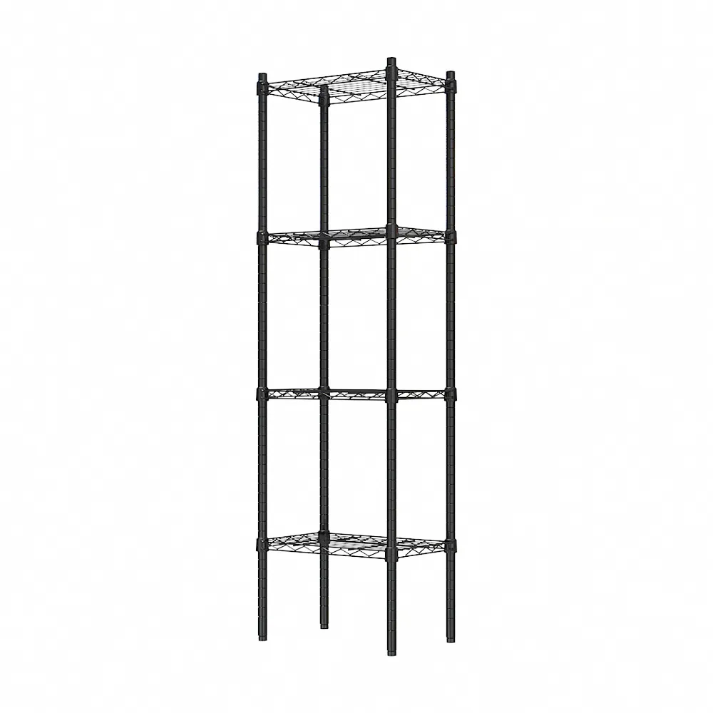 【dayneeds 日需百備】輕型 45x30x150公分 烤漆四層架 兩色可選(鐵力士架/收納層架/鞋架/展示架)