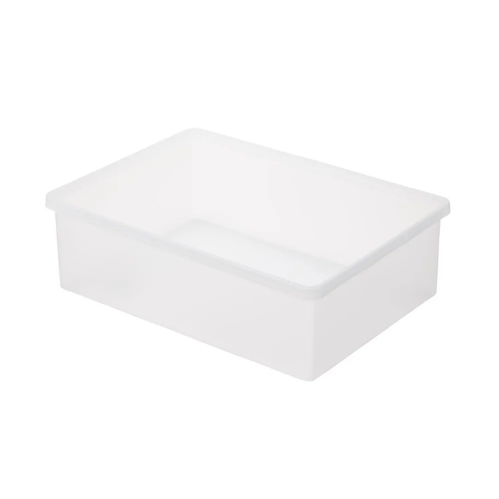 【MUJI 無印良品】PP收納箱/橫式/中型