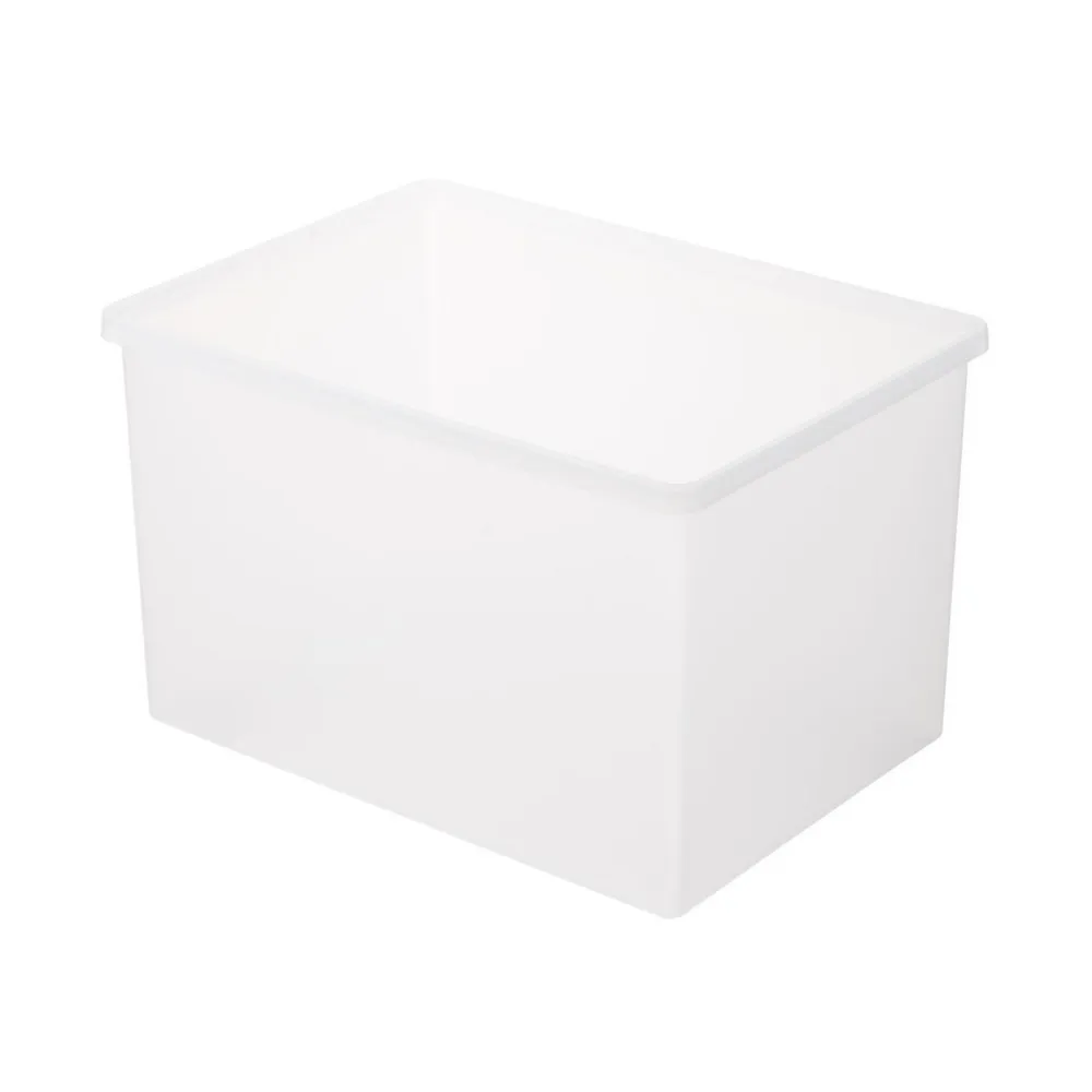 【MUJI 無印良品】PP收納箱/橫式/深型