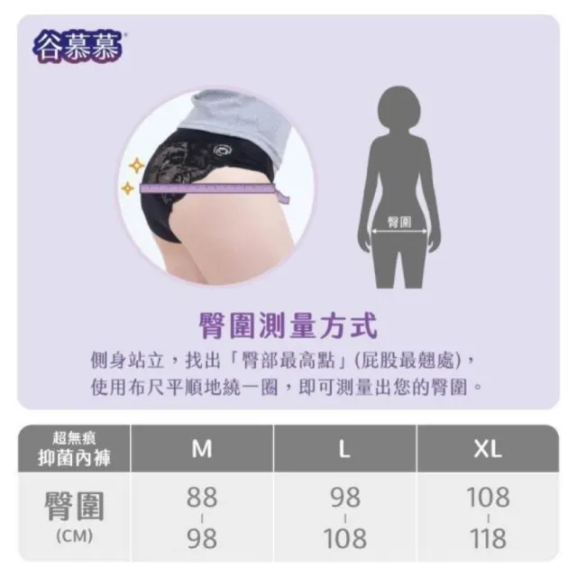 【月亮褲】官方直營 超無痕中腰女內褲七件組 抗菌內褲 女內褲 (常備更安心｜外出也放心｜無痕親膚小心機)