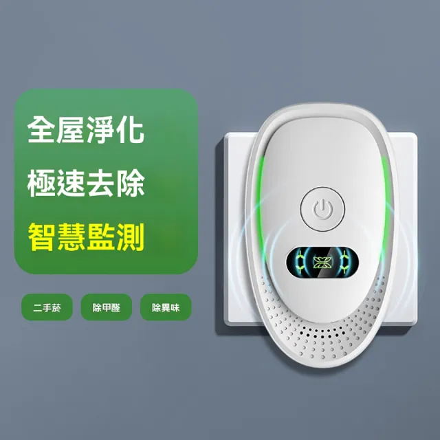 【LEZUN 樂尊】負離子寵物除臭空氣清淨機 主動沉降毛絮異味（除異味/除甲醛/除煙味/臭氧消毒機）