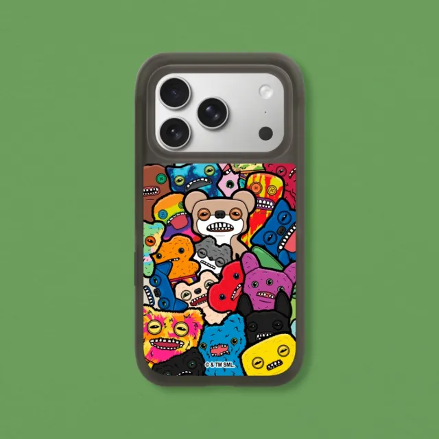 【RHINOSHIELD 犀牛盾】iPhone 18/17/16/15系列 AirX 氣墊磁吸防摔手機殼/倍感牙力(Fuggler放克牙寶)