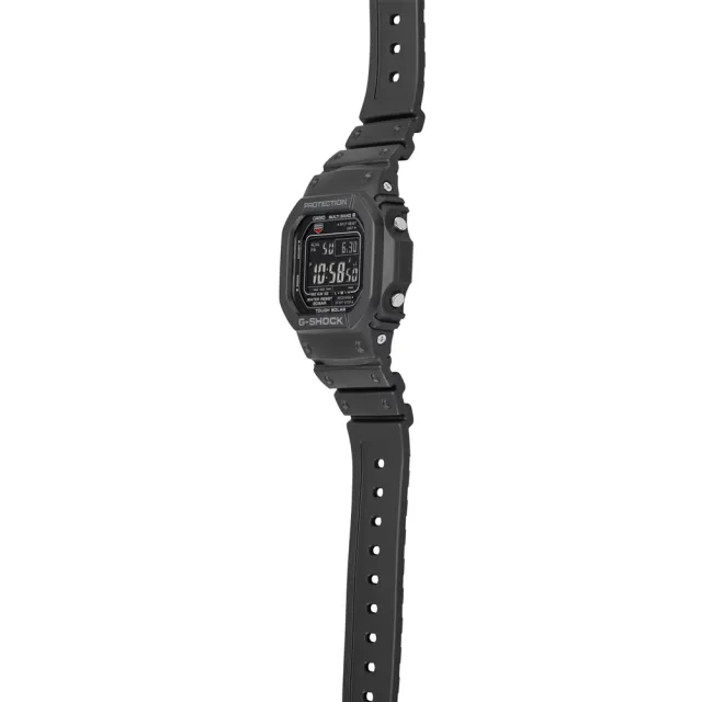 【CASIO 卡西歐】G-SHOCK 太陽能 經典方形電子腕錶 錶 手錶 送禮(GW-M5610U-1B)