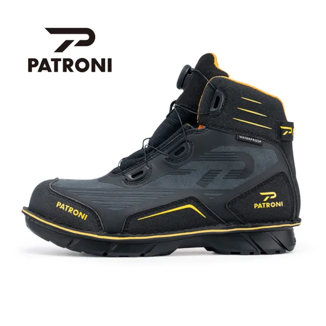 【PATRONI】SF2205 逆天靴SD防水快旋鈕抗靜電安全鞋(可通過金屬探測)