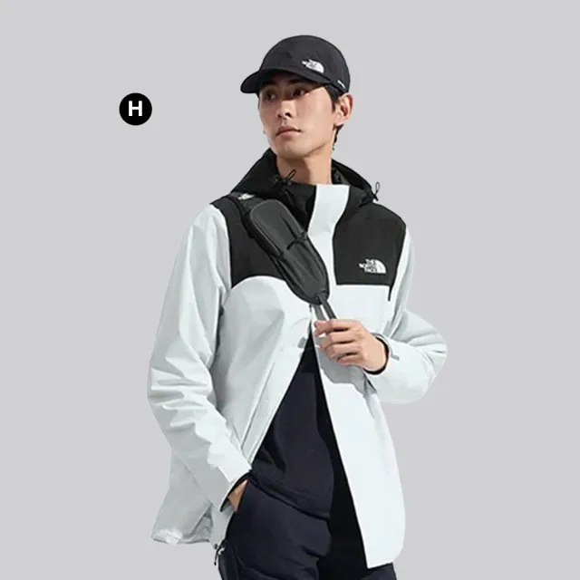 【The North Face】中性款DRYVENT防水防風 機能衝鋒衣外套 (多款任選)