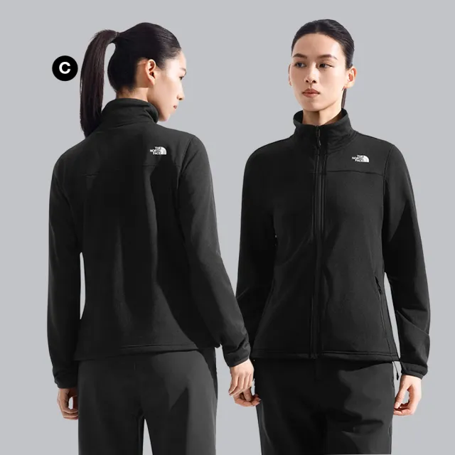【The North Face】線上獨家款｜男女款立領抓絨保暖外套 (多款任選)