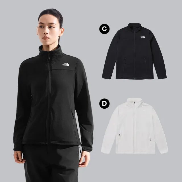 【The North Face】線上獨家款｜男女款立領抓絨保暖外套 (多款任選)