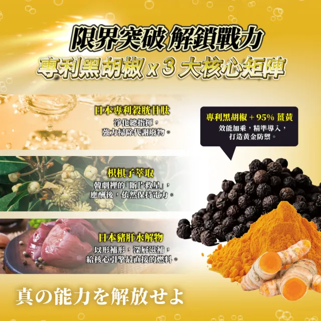 【OSHIMA BIOTECH 大島生醫】宿戰甘皇膠囊x4包(30粒/包、穀胱甘肽、朝鮮薊、薑黃、豬肝萃取)