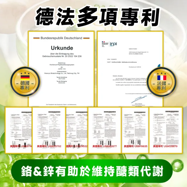 【美康櫻森】穩醣利苦瓜萃取膠囊 3包共270粒（專利苦瓜胜肽＆桑葉萃取＆巴拿巴葉萃取）