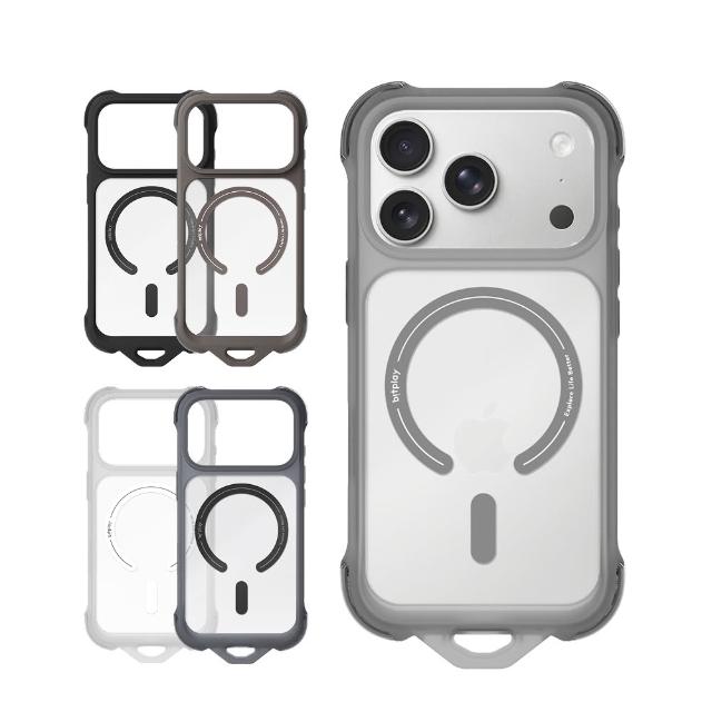 【bitplay】磁吸四角氣囊殼 for iPhone 18/17 pro系列 全五色｜軍規防摔 手機殼 磁吸殼 防摔殼 Magsafe兼容