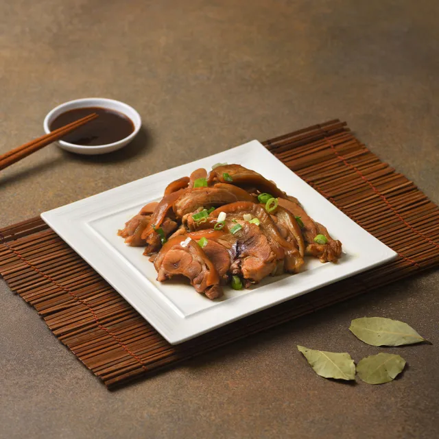 【寒舍集團】秘製滷豬脚切片3入組/每入450g (寒舍 豬腳 經典美食 )