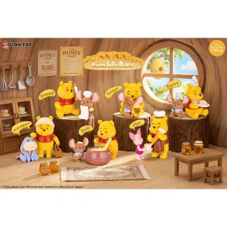 【Beast Kingdom 野獸國】小熊維尼 蜂蜜烘焙日記 雙入組 盲盒單入丨LIOH TOY