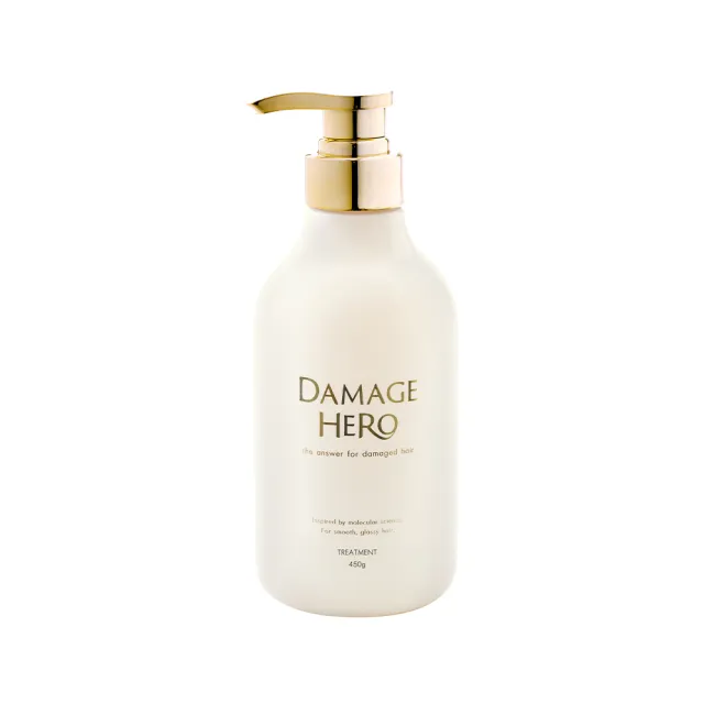 DAMAGE HERO黛赫柔 角蛋白分子護髮素450mL(修護受損髮/毛躁修護/柔順亮澤/漂髮護髮/胺基酸護髮)