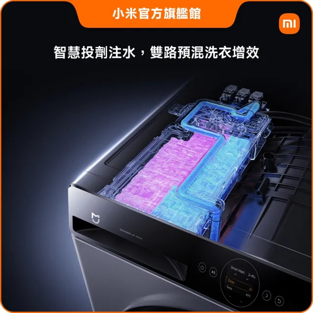【小米】家電快配★米家12.5kg Pro智慧洗脫烘滾筒洗衣機(90度高溫殺菌/DD直驅馬達/12年馬達保固)