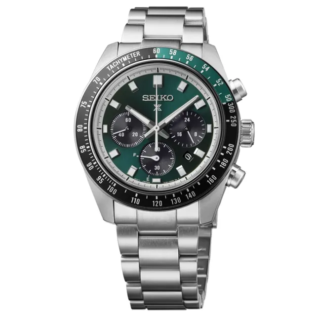 【SEIKO 精工】PROSPEX系列 綠熊貓 太陽能計時腕錶 錶 週年慶 雙11 (HBJ003P1/V192-00B0G)