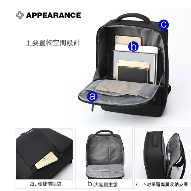 【Samsonite 新秀麗】TECH-ICT BT6 -15/16吋筆電後揹包(筆電包)