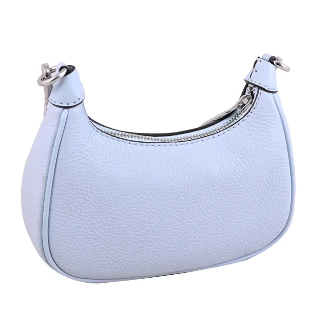 【Michael Kors】CORA 簡約經典荔枝皮革迷你手提鍊包兩用包(全新福利品)