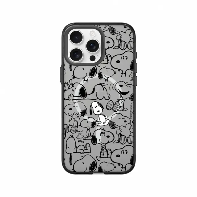 【RHINOSHIELD 犀牛盾】iPhone 18/17/16/15/14系列 Clear 透明防摔磁吸手機殼/找我嗎？(Snoopy 史努比)