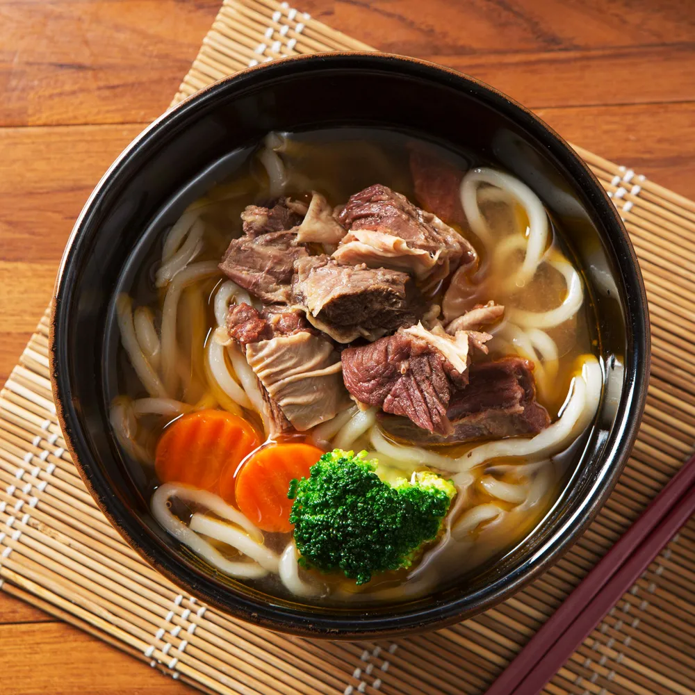 【快樂大廚】紅燒 番茄 牛肉麵雙享10入組(湯410g包  麵180g包)