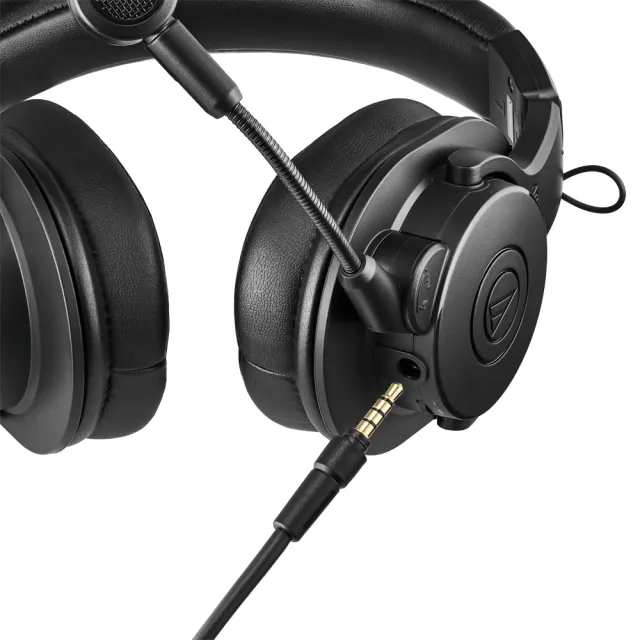 【audio-technica 鐵三角】ATH-M20xSTS 直播專用耳機麥克風組