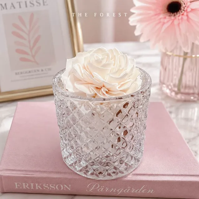 【The Forest 癒森林】野薔薇香氛擴香水晶禮盒含15ml品牌香氛油(送禮禮盒/居家香氛/生日禮物)